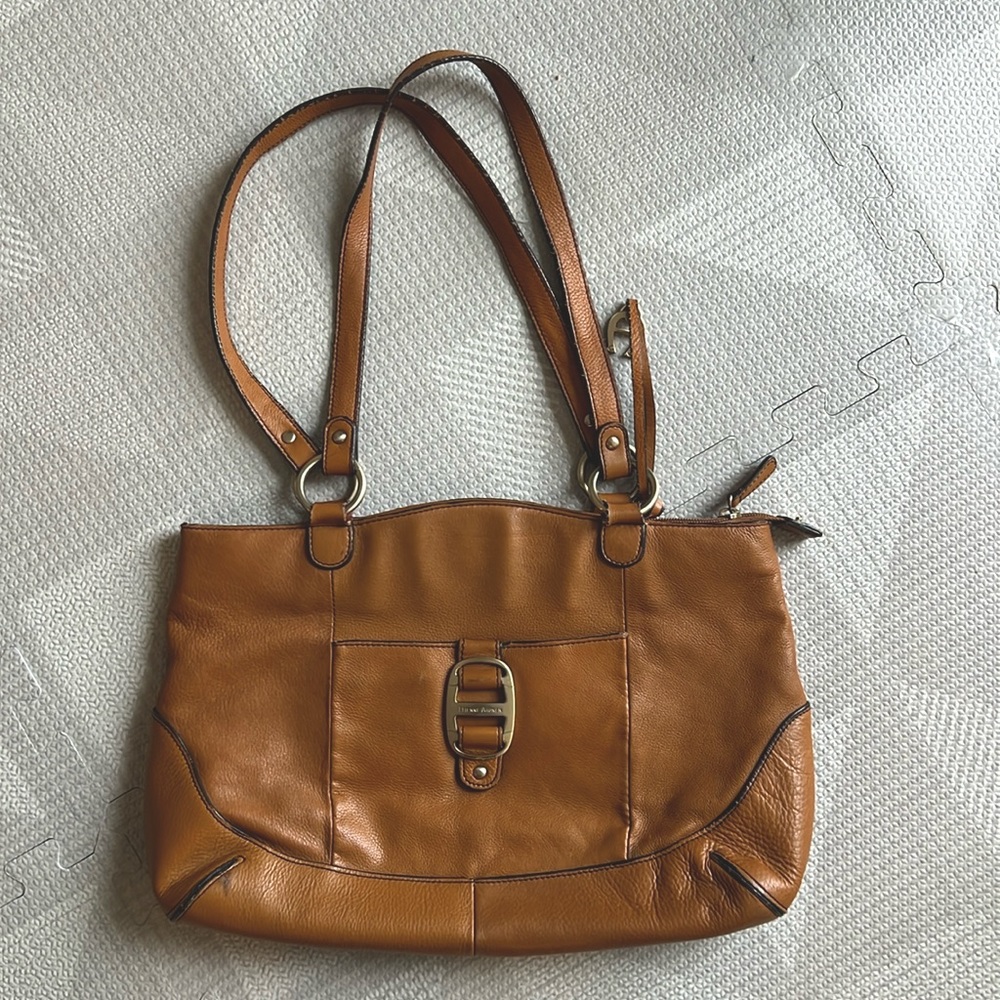 Etienne Aigner Genuine Leather Brown Hobo Bag 👜